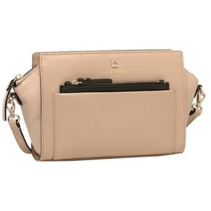 Kate Spade Adelia Hadley Street Nude/Black Leather